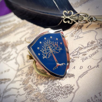 Gondor tree ring on Lord of the Rings map